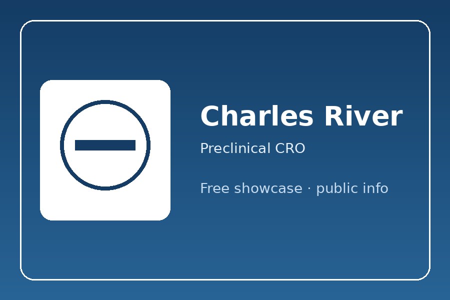 Charles River 产品展示创意图（免费展示）